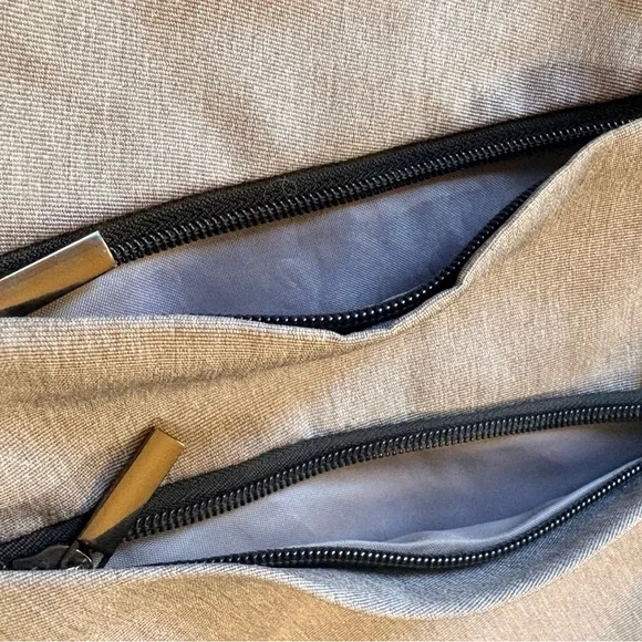 Broadream Gray Sling Bag Crossbody Chest Pack Minimalist - Picture 3 of 14